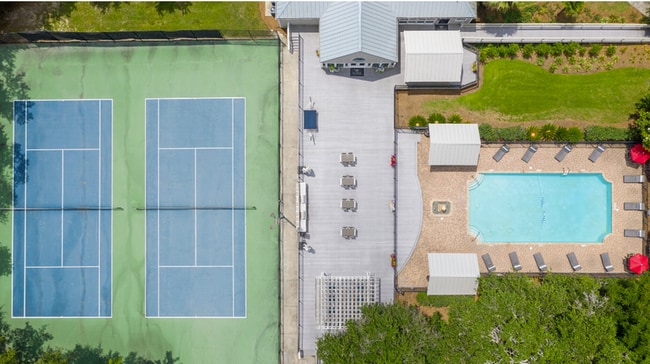 Tennis Court & Pool - Viera at Whitemarsh