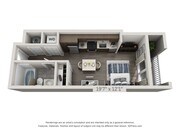 A1 floor plan Sofia Coral Gables