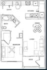 1HAB, 1BA - Tipo 2