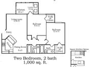 2BR/2BA
