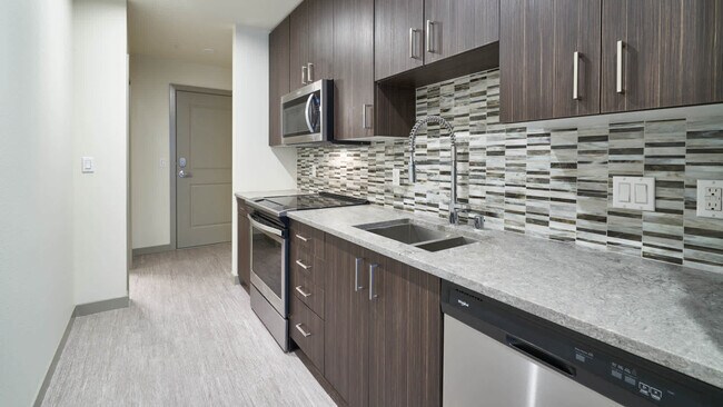 Kitchen with Stainless Steel Appliances