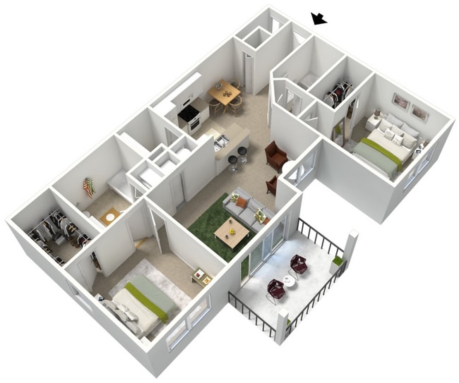 Palms - 2B2B - Queen - 1068 Sq Ft - 3D Furnished.jpg