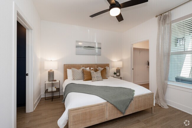 2BR, 2BA - 1,214SF - Chestnut - Primary Bedroom