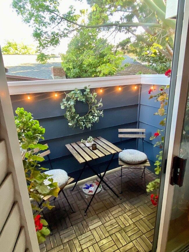 First floor patio - 4511 Murietta Ave Unit 14
