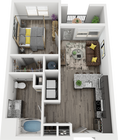 Cue Galatyn Station - A1C Floor Plan