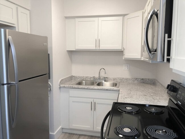 All new appliances in our renovated kitchens