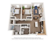 HIckory Hope Phase B - 2 Bedroom, 1.5 Bath, 846-893 sq. ft.