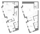 Lilidale DW - Plano de planta sin ascensor Irvine Exchange