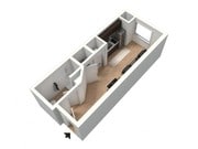 Galao Furnished 3D Floor Plan