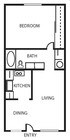 1BR/1BA