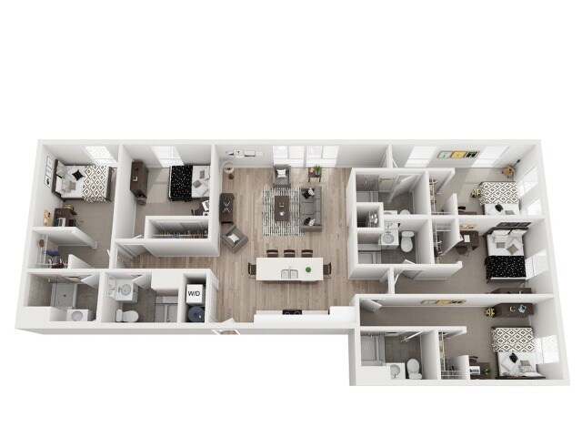 5 Bed 5 Bath - 5 Bed 5 Bath
