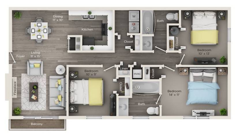 Floor Plan - Hearthstone
