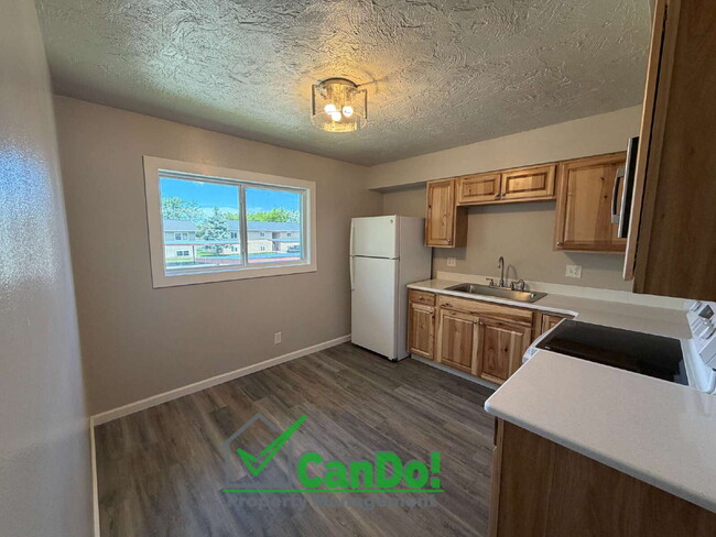Photo - Now Available! Freshly Remodeled 2 bedroom, 1 bathroom apartment in Blackfoot with Fiber Internet. Unit 1