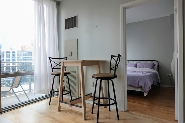 Dining Room to Bedroom transition - 1 E 8th St Unit 1009