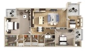 3 Bedroom 2 Bathroom
