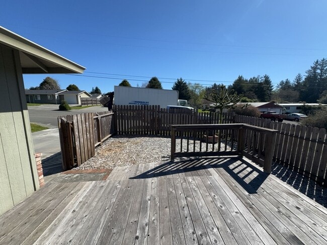 Photo - Newley updated 3-bedroom home features fenced yard, garage, and covered patios!