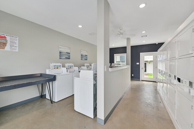 Laundry room on site