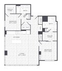 Two Bedroom floor plan Sonnet
