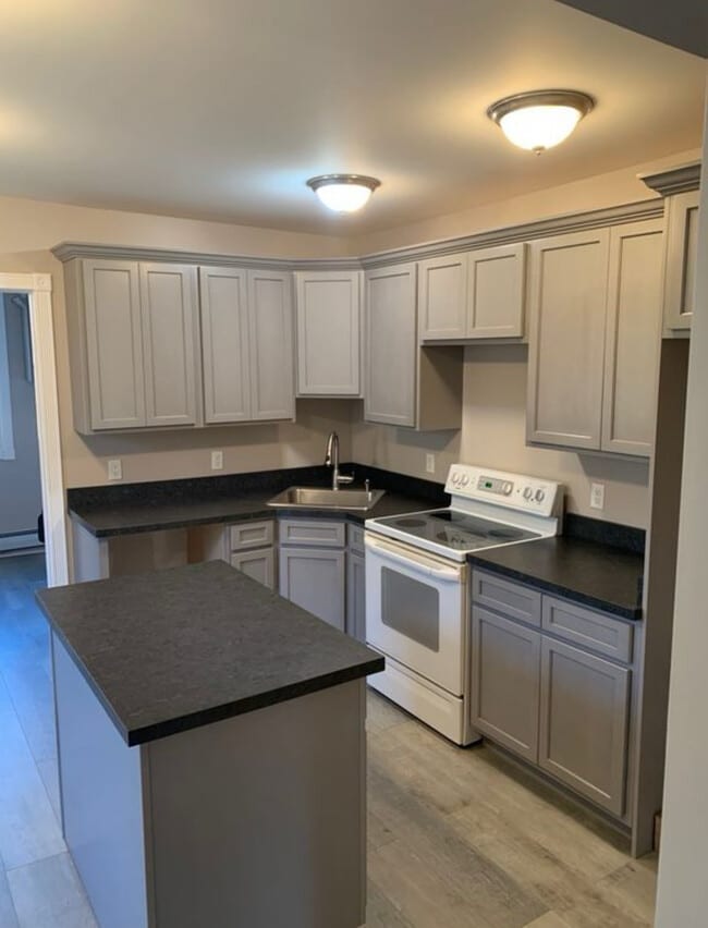 Kitchen - Over the stove microwave, dishwasher and refrigerator not shown but are included. - 1744 Farmington Ave Unit 1 Rental