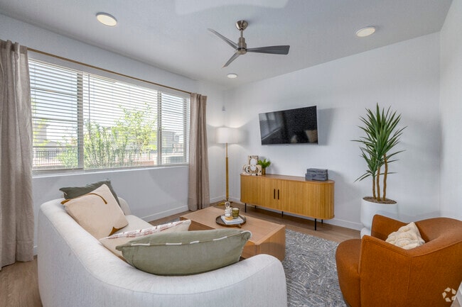 2BR, 2.5BA - 1,351SF - Living Room