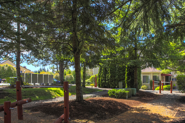 front of leasing office - Brittany Place Apartments