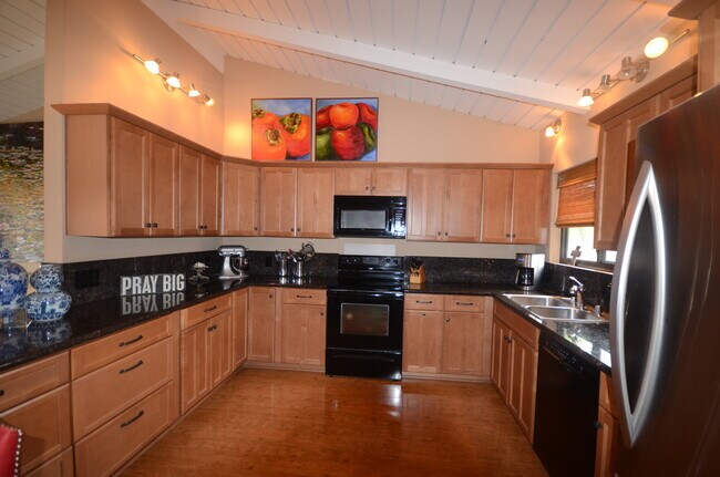 Remodeled kitchen