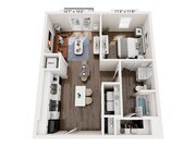 A3.3t floor plan Trella Uptown
