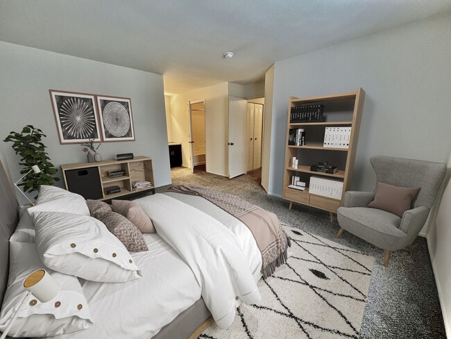 Spacious Bedroom - Meadowood Park of Wixom Rental
