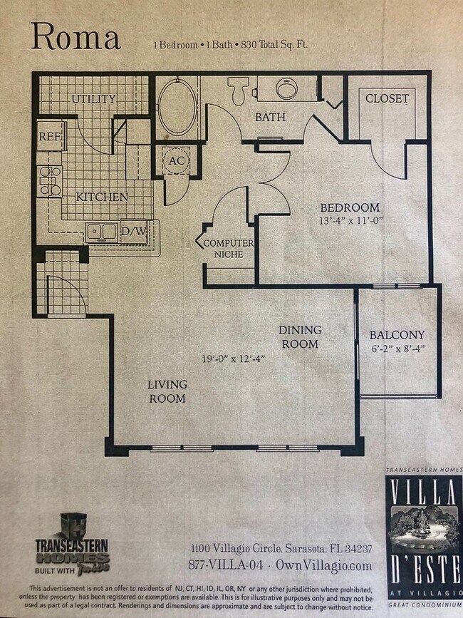 Photo - 1/1 unit available for annual rent startin... Unidad 203 Rental