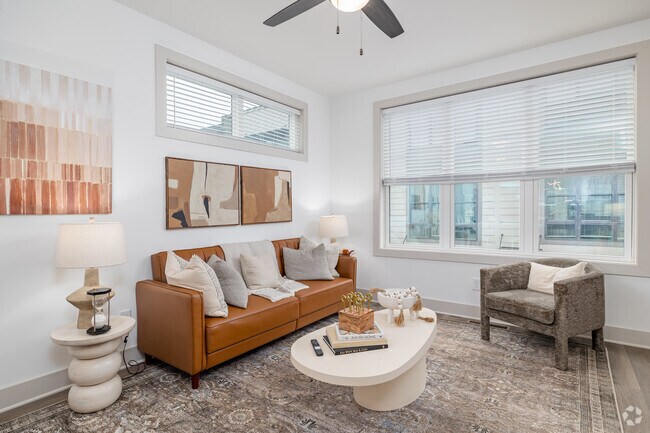 2BR, 2.5BA - 1,070SF - Living Room