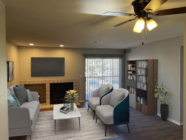 Living Room - 2575 S Syracuse Way Unit # A-101