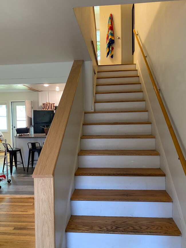 stairs to second floor - 712 W Beaver Ave Unit B