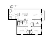444 Welch #204 | 2+ Bed/2 Bath