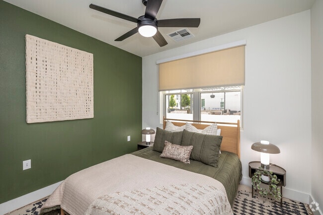 2B - 2BR, 2BA - 1,055SF - Second Bedroom