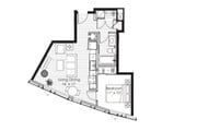 Floorplan X13; Levels 5-12, 15-17