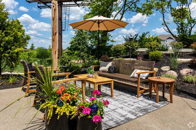 Community Grilling Area and Patio - The Residences at James Place