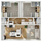 Explore this thoughtfully designed floor plan, perfect for modern living.