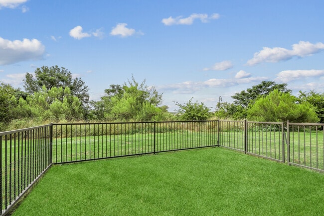 Fenced in yard