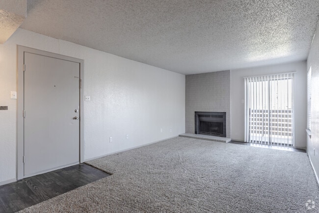 2BR,1BA - 884SF - Living Area