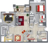 2 bedroom 2 bathroom