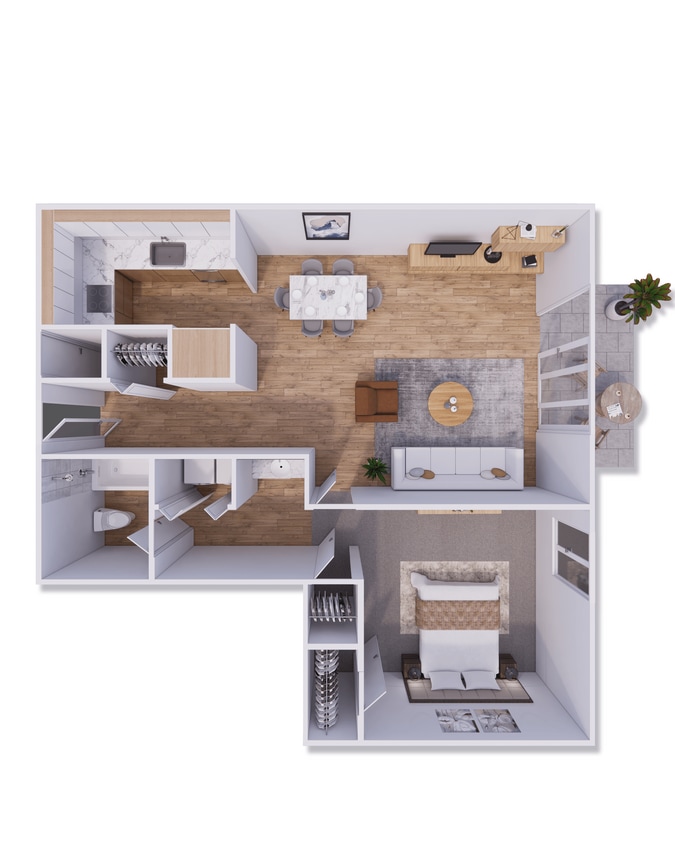 Floor Plan - South A1L