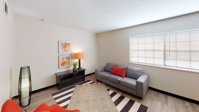 2 Bedroom Living Room - Bexley Commons Apartments