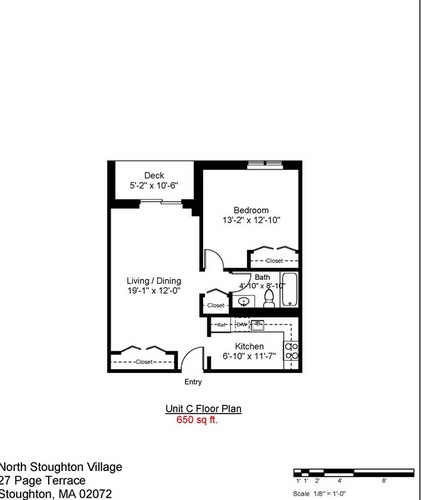 1 Bedroom - 1 Bedroom 1 Bath