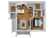 1 dormitorio | 1 baño | 55 metros cuadrados