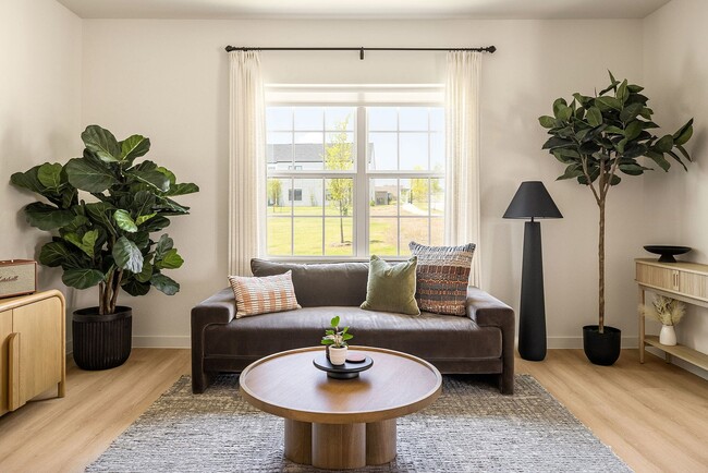 The Ascent townhome, model home