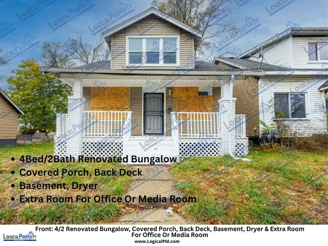 Building Photo - 4/2 Updated Bungalow,Cover Porch, Back Deck Rental