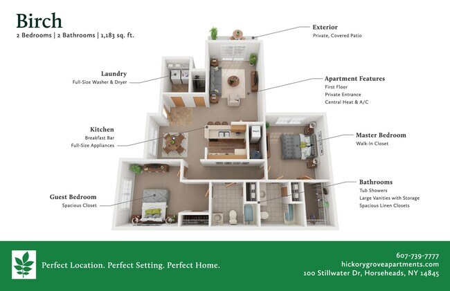 Stillwaters, Hickory Grove Apartments