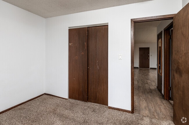 2BR, 1BA - 825SF - First Bedroom