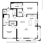 Westshore - 2B2B - 1229 SF - Dream - 2D Floorplan 1