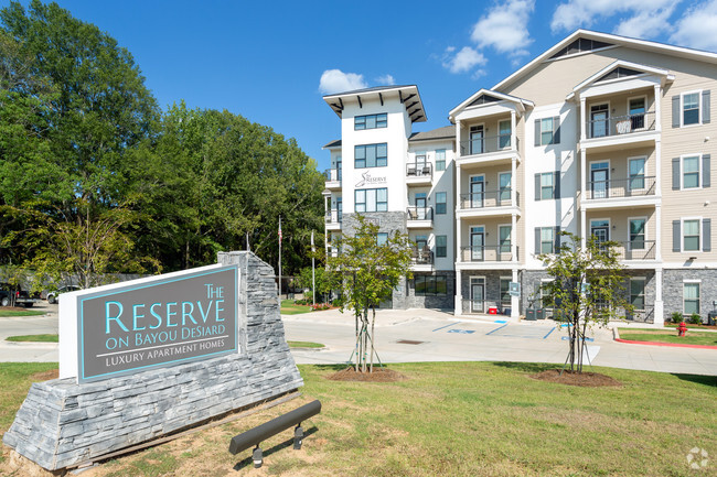 Monument Sign - The Reserve on Bayou DeSiard Apartments